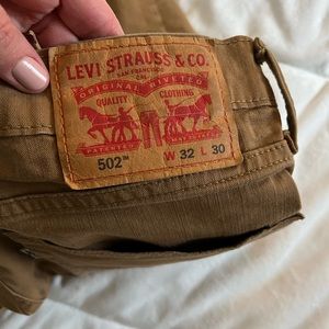Levi pants 502-khaki jean